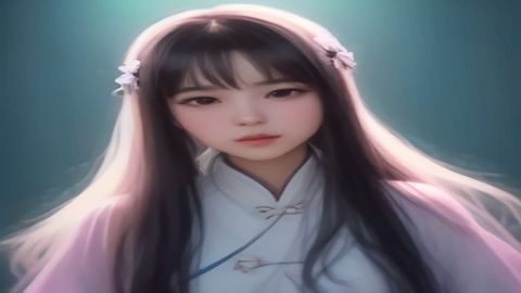 女生被操搜索数据解析视频封面，深绿色数据图表背景，专业分析风格